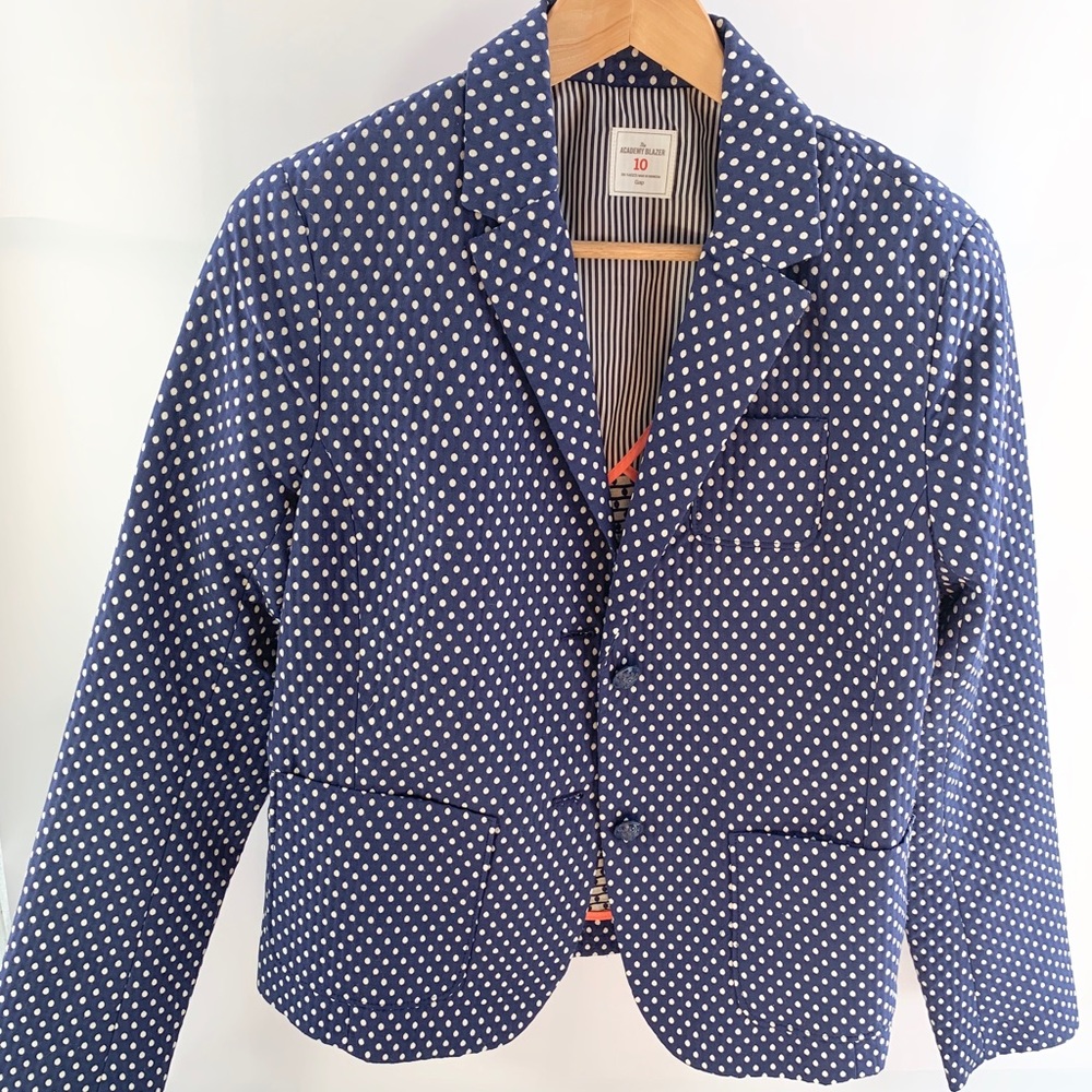GAP- Polka Dot Academy Blazer - Size 10